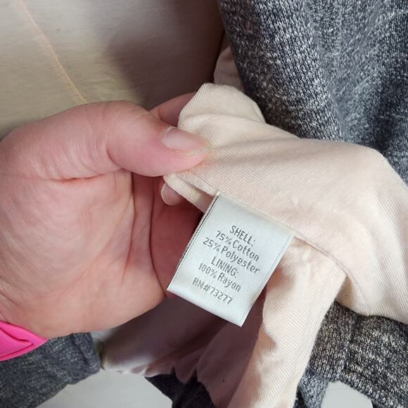 Lauren Conrad Women's Blazer Size 12 Gray Open Front Business Work Wear Suit - Picture 7 of 12